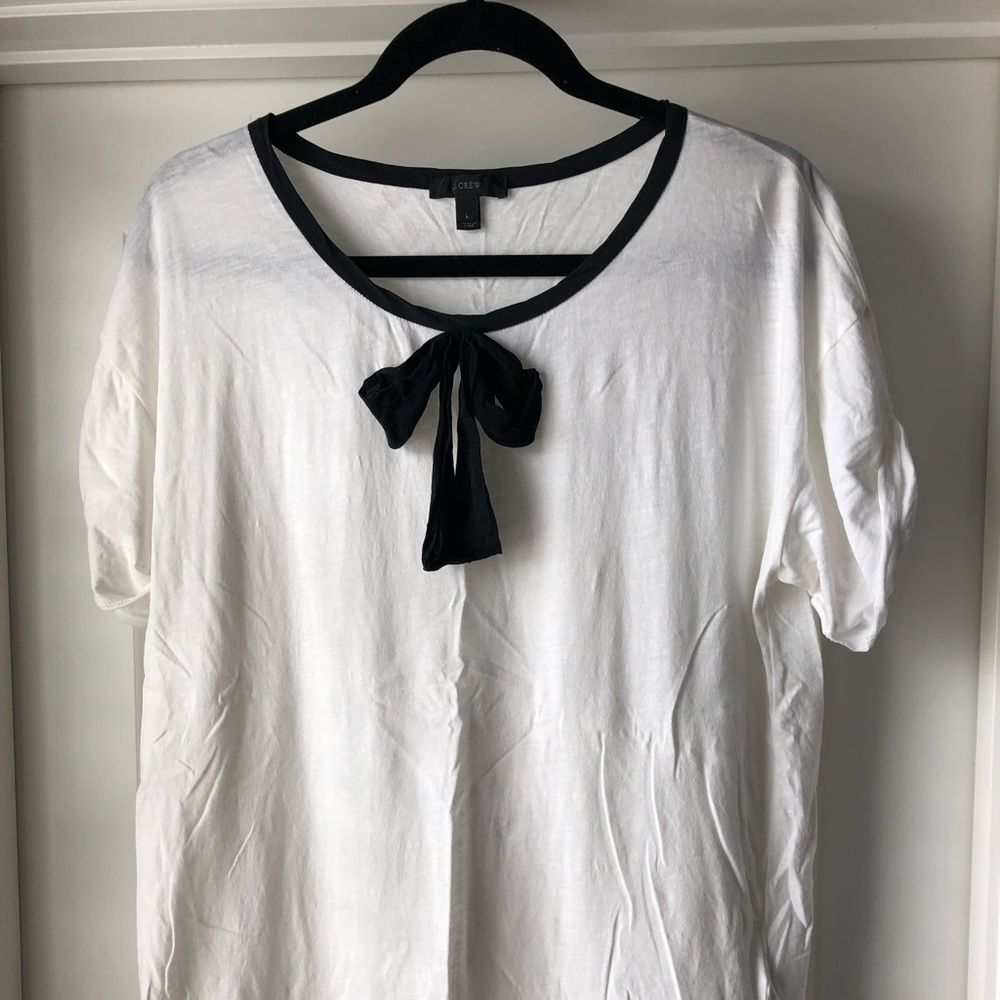 J.Crew Tee with Bow
